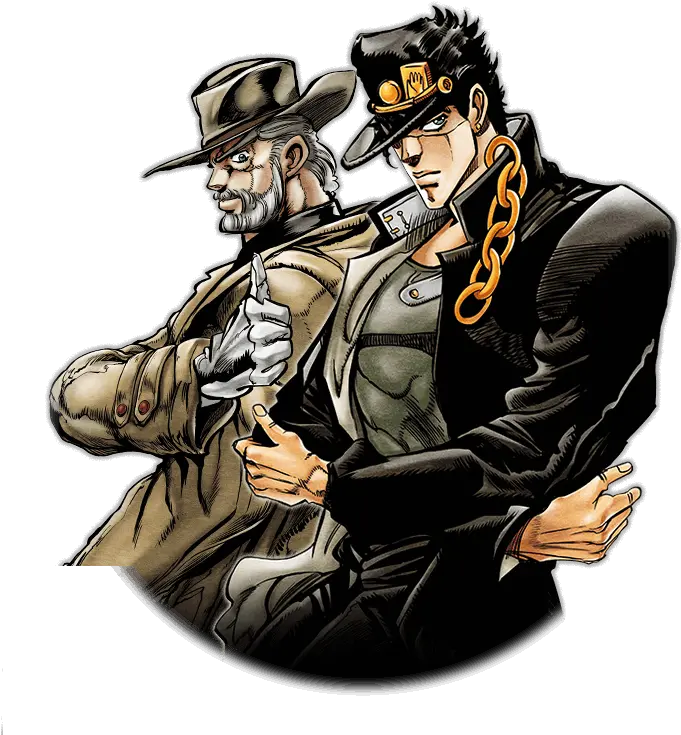 Jotaro Hat Transparent Png Clipart Old Joseph And Jotaro Jojo Hat Png