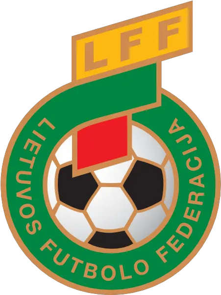 Lithuanian Football Federation 2009 Logo Download Logo Lithuania Football Logo Png Soccer Team Icon