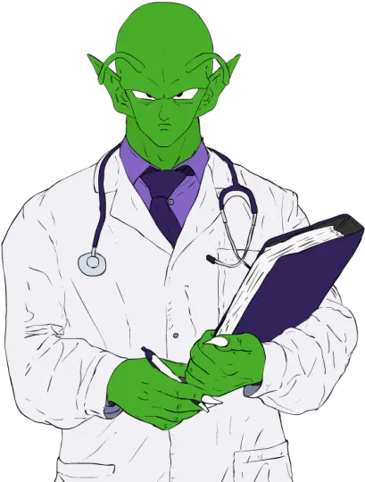 Doctor Piccolo The Final Rumble Wiki Superheroes Bowing Down To Doctors Png Piccolo Png