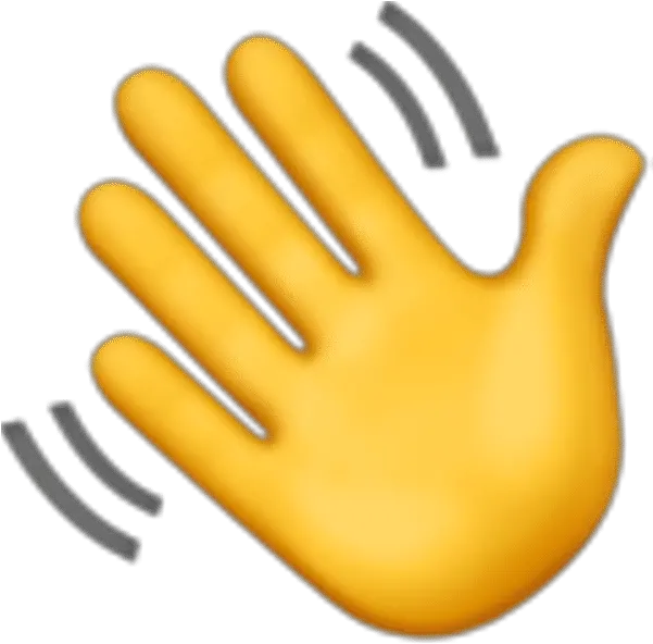 Waving Hand Emoji Png Transparent Hand Wave Emoji Boi Hand Transparent