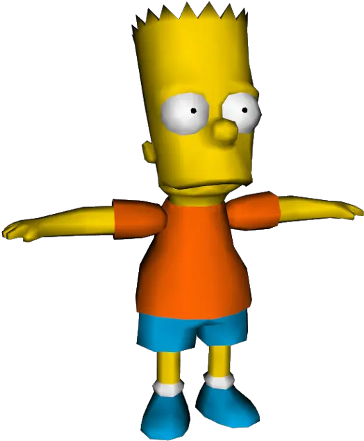 Gamecube The Simpsons Road Rage Bart Simpson The Fictional Character Png Bart Simpson Icon