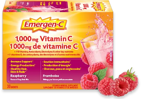 Emergen C Raspberry Emergenc Canada Png Raspberry Png