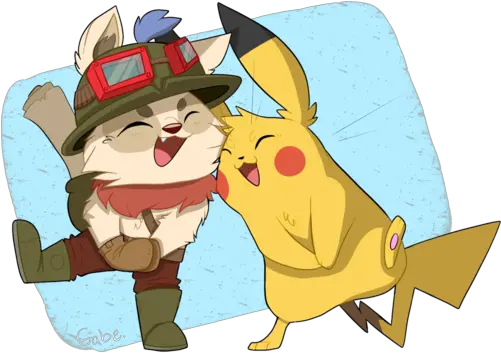 Chillout Pika Fictional Character Png Teemo Transparent