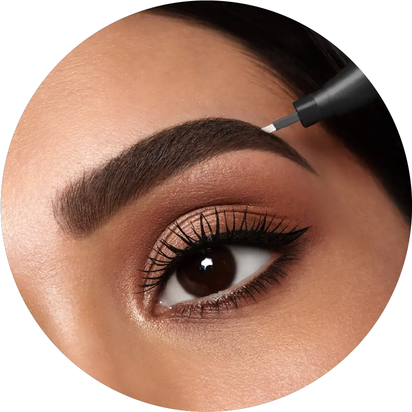 Download Hd Brows Microblading Training Beauty Parlour Makeup Eye Png Brows Png