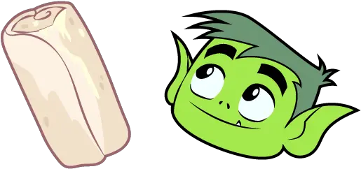 Teen Titans Go Beast Boy Cursor Robin Hair Teen Titans Go Png Teen Titans Go Logo