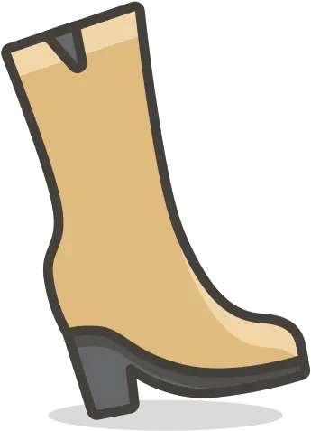 Boot Emoji Icon Dibujos De Botas De Mujer Png Boot Icon Png