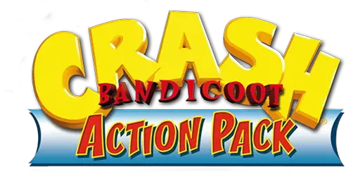 Crash Bandicoot Action Pack Details Crash Bandicoot Action Pack Logo Png Crash Bandicoot Logo Png