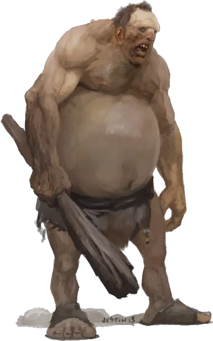 Ogre Hill Giant Dnd 5e Png Ogre Png