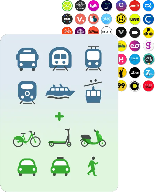 Crowdfunding Citymapper Dot Png Walk Car Train Icon