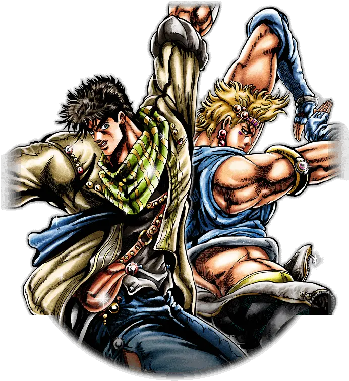 Unit Joseph Joestar And Caesar A Joseph Joestar Caesar Zeppeli Png Joseph Joestar Transparent