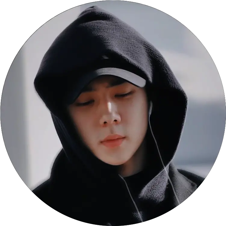 Sehun Exo Exol Exosehun Maknae Icon Hooded Png Exo Icon