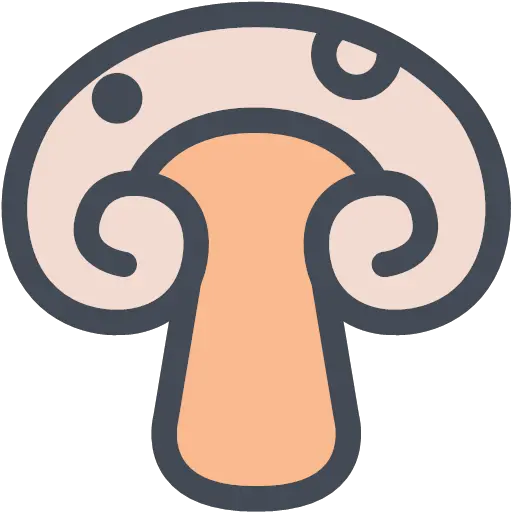 Mushroom Nature Tree Vegetable Icon Food Set 3 Png Mushroom Icon