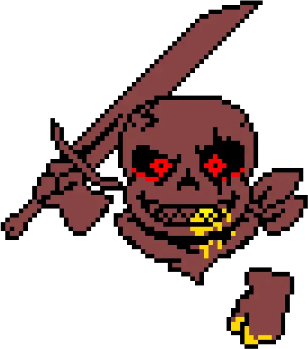 Dust Fellswap Sans Sprite Dust Murder Time Trio Png Sans Sprite Png