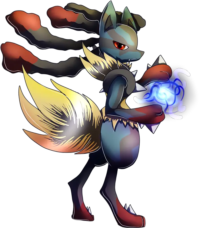 Pokemon 10448 Shiny Mega Lucario Lucario Shiny Mega Evolution Png Lucario Png