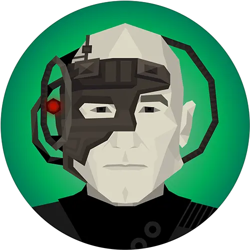 Locutus Of Borg Illustration Clipart Full Size Clipart Locutus Of Borg Cartoon Png Borg Icon