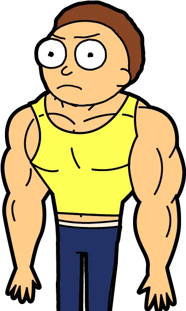 Buff Morty Rick And Wiki Fandom Buff Rick And Morty Png Morty Png