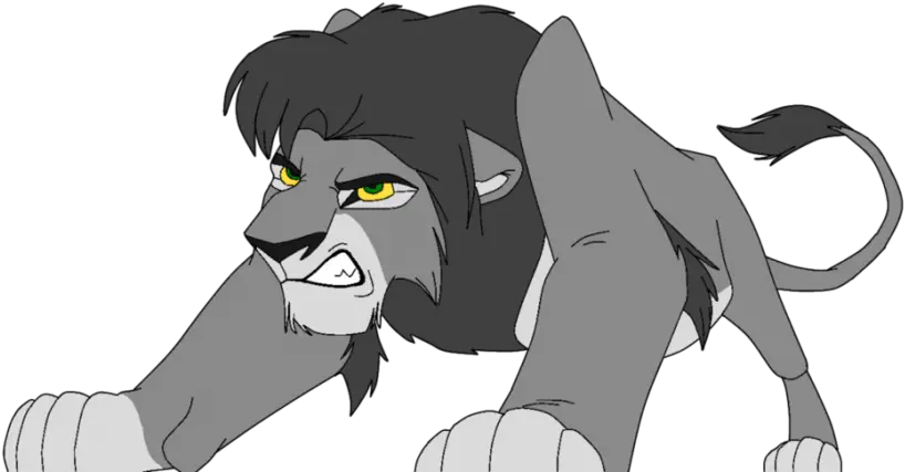 Lion King Scar Pnglib U2013 Free Png Library Lion King Grey Lion Scar Png