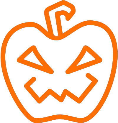 Halloween Scary Pumpkin Lantern Free Icon Of Emblem Png Scary Pumpkin Png