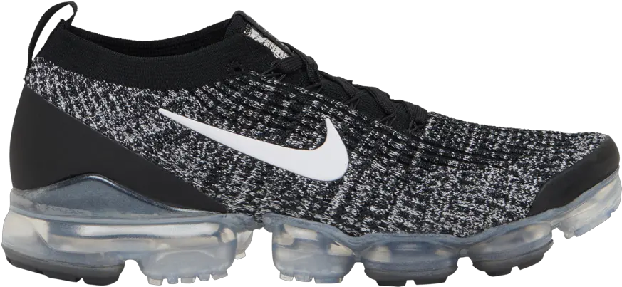 Nike Air Vapormax 30 Oreo Aj6900 002 Release Date Nike Air Vapormax Flyknit 3 Oreo Png Oreo Transparent