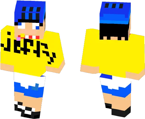 Super Mario Logan Minecraft Skin Super Mario Jeffy Mario Png Jeffy Png