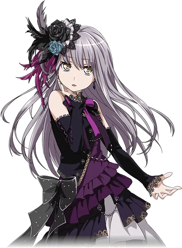 Bang Dream Roselia Yukina Png Image Roselia Bang Dream Yukina Dream Transparent