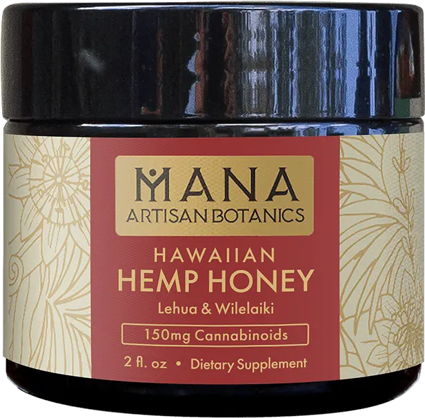 Hemp Honey Lehua U0026 Wilelaiki Mana Artisan Botanics Png Honey Transparent