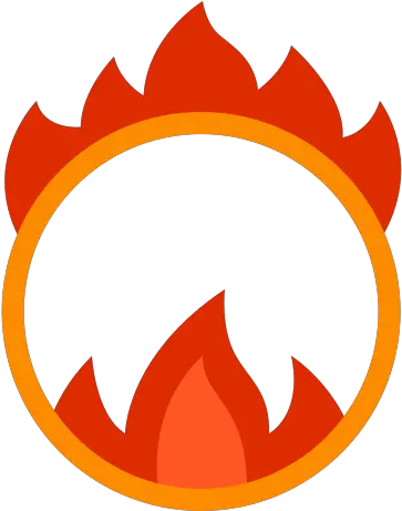 Circus Ring Of Fire Icon In Color Style Ring Of Fire Labor Png Circus Baby Icon