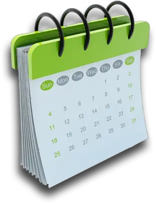 Calendar Ico Png Transparent Background Free Download Transparent Green Calendar Icon Calender Icon Png