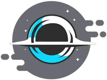 Scientific Blackhole Sticker Black Hole Symbol Png Black Hole Png