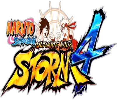 Naruto Shippuden Ultimate Ninja Storm 4 Naruto Ultimate Ninja Storm 4 Logo Transparent Png Naruto Shippuden Logo