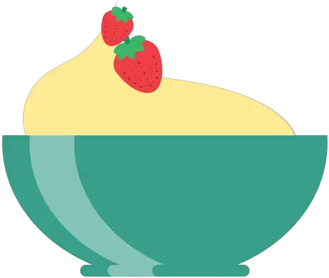 Cup Bowl Strawberry Flat Transparent Png U0026 Svg Vector File Strawberry Strawberry Png