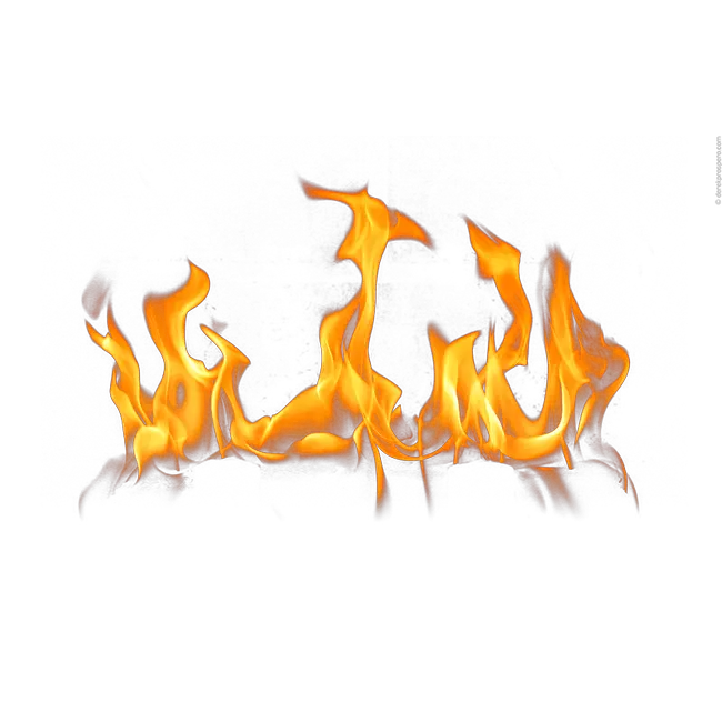 Fire Black And White Png