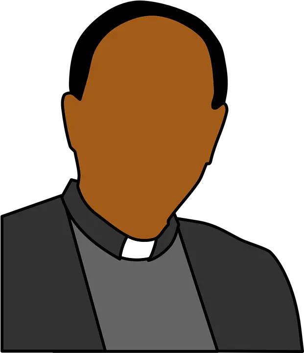 Head Priest Shoulders Priest Clip Art Png Priest Png