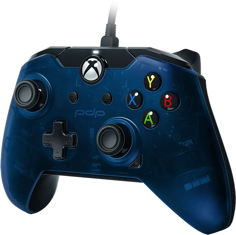 Product Overview U0026 Manual U2013 Pdp North America Support Pdp Controller Midnight Blue Png Xbox 360 Controller Png