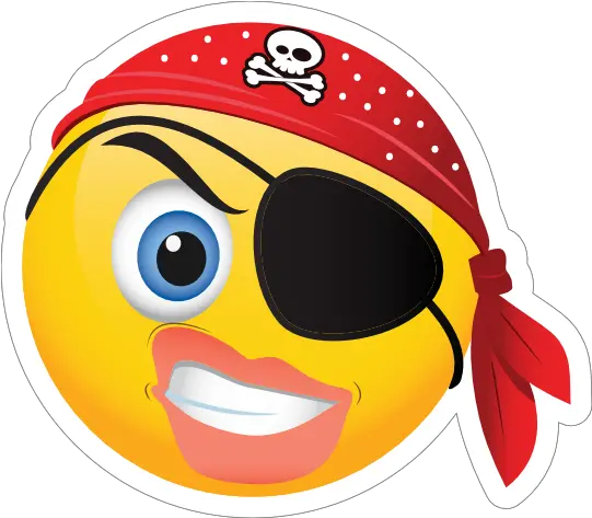 Cute Pirate Angry Female Emoji Sticker Female Pirate Emoji Png Mad Emoji Png