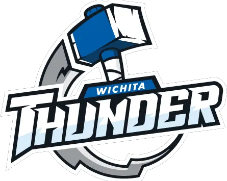 Wichita Thunder Logo Transparent Png Wichita Thunder Logo Thunder Transparent