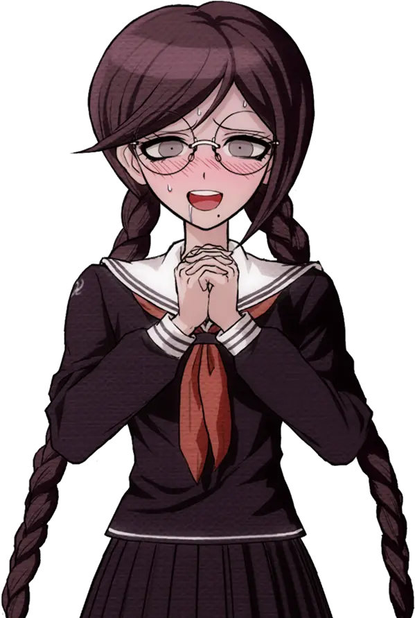 Danganronpa Toko Fukawa Sprites Png Danganronpa Transparent Transparent ...