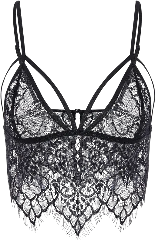 Pin Bra De Encaje Transparente Png Bra Png