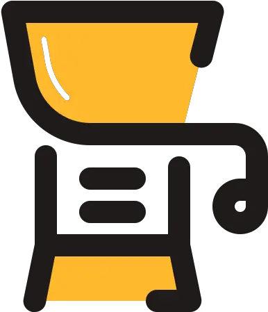 Coffee Grinder Free Icon Of Bean Yellow Shadow Empty Png In The Shadow Of An Icon