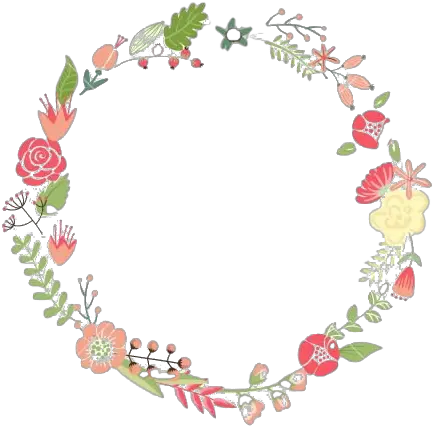 Floral Frame Transparent Background Circle Flower Vector Png Floral Frame Transparent Background