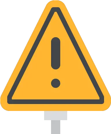 Warning Sign Free Signaling Icons Risk Analysis Png Warning Icon Flat