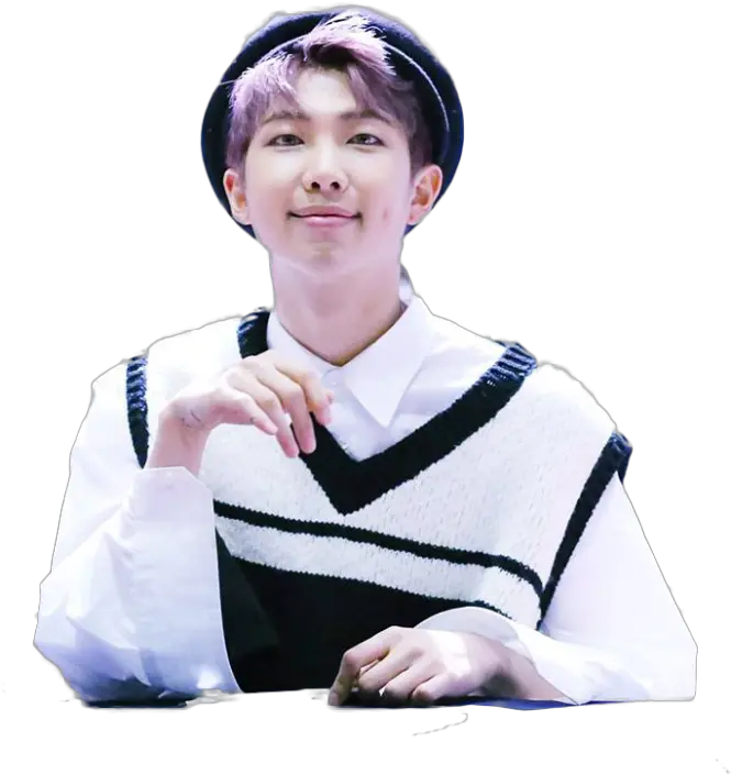 Avatan Plus Namjoon Fansign Png Bts Transparent