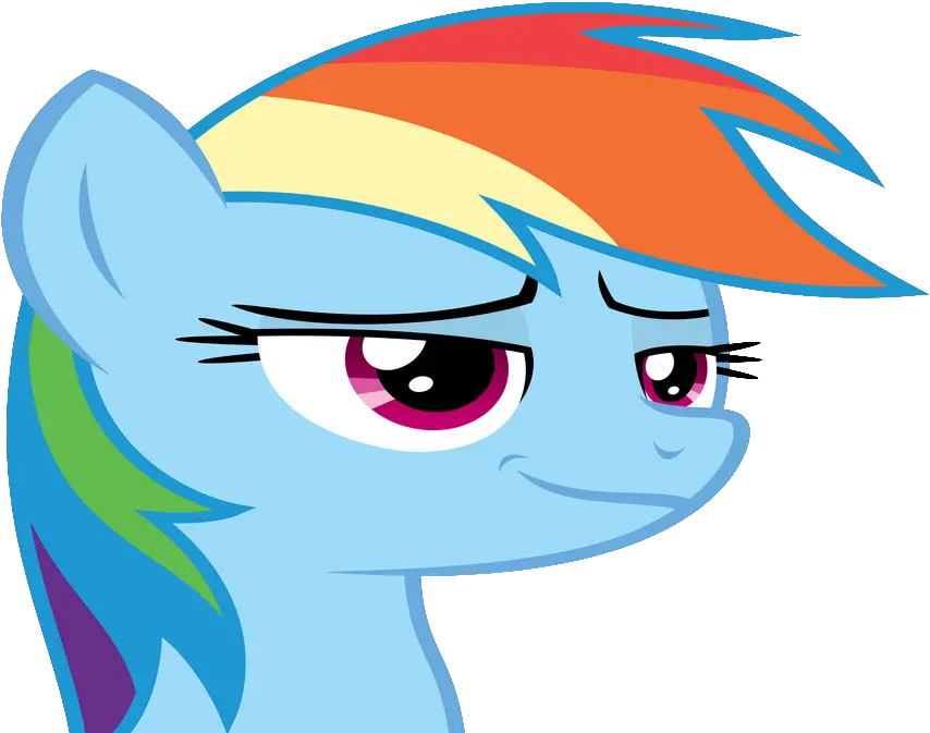 Sticker Other Rainbow Dash My Little Pony Mlp Bleu Rainbow Rainbow Dash Shocked Png Surprised Png