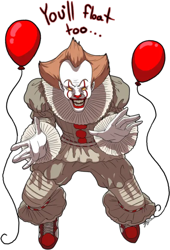 Download Pennywise The Dancing Clown By Dibujos De It Animado Png Pennywise Transparent