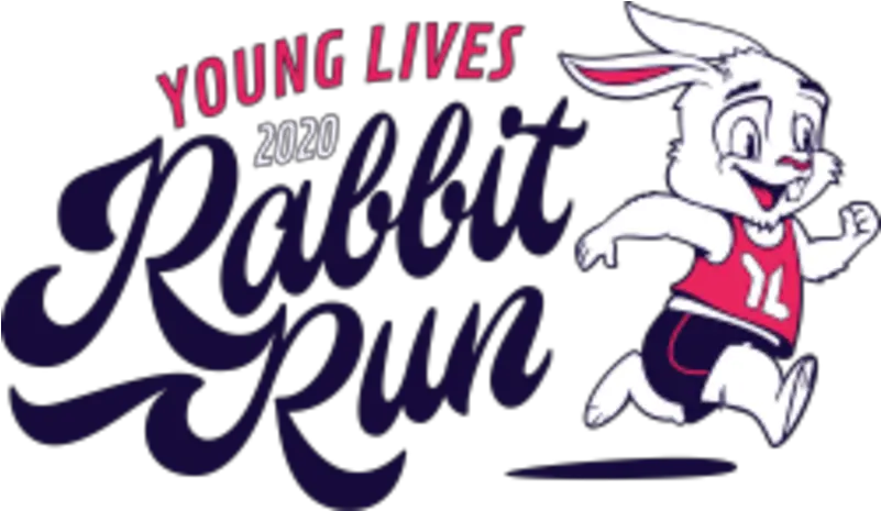 Younglives Rabbit Run Spotsylvania Courthouse Va 1 Mile Calligraphy Png Rabbit Logo