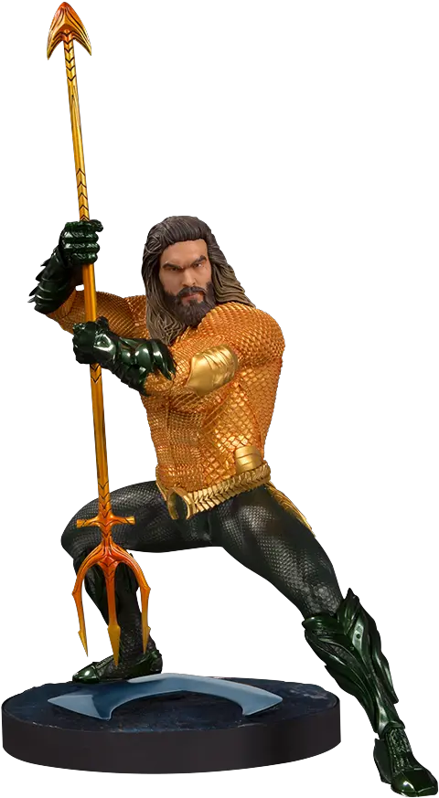 Jason Momoa Aquaman Justice League Aquaman Movie Statue Png Aquaman Png