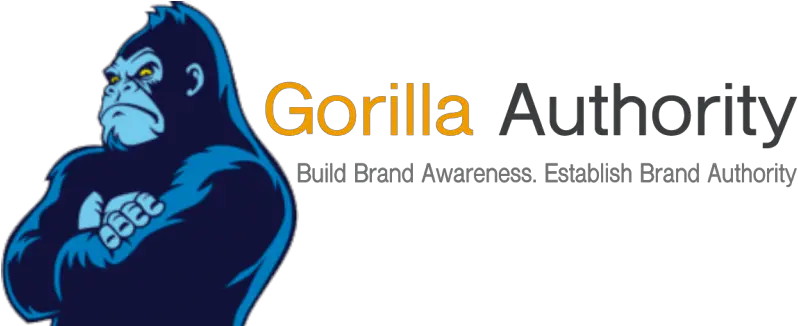 Build Brand Awareness Establish Authority Gorilla Graphic Design Png Gorilla Logo