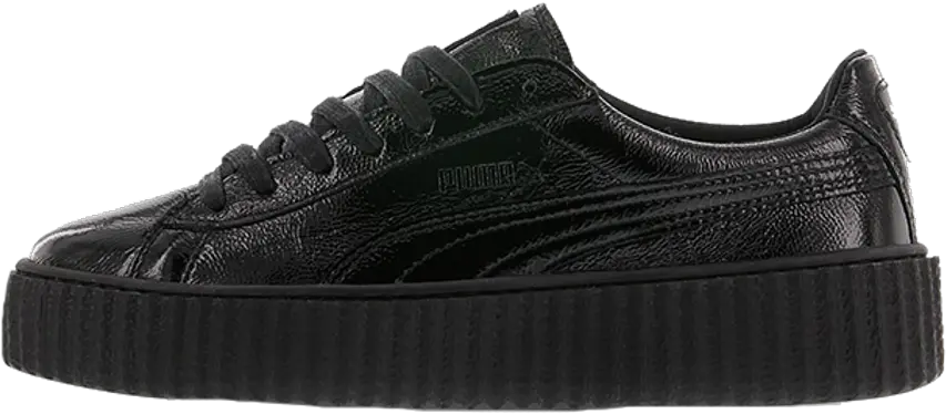 Rihanna X Puma Fenty Creeper Black Where To Buy 364465 Plimsoll Png Rihanna Style Icon