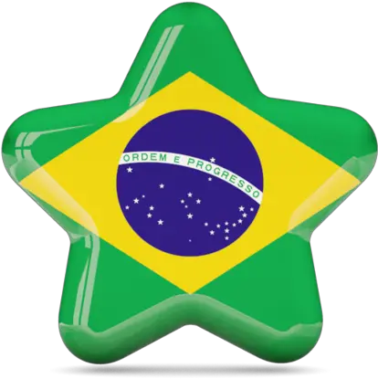 Star Icon Illustration Of Flag Brazil Transparent Brazil Flag Png Brazil Flag Icon