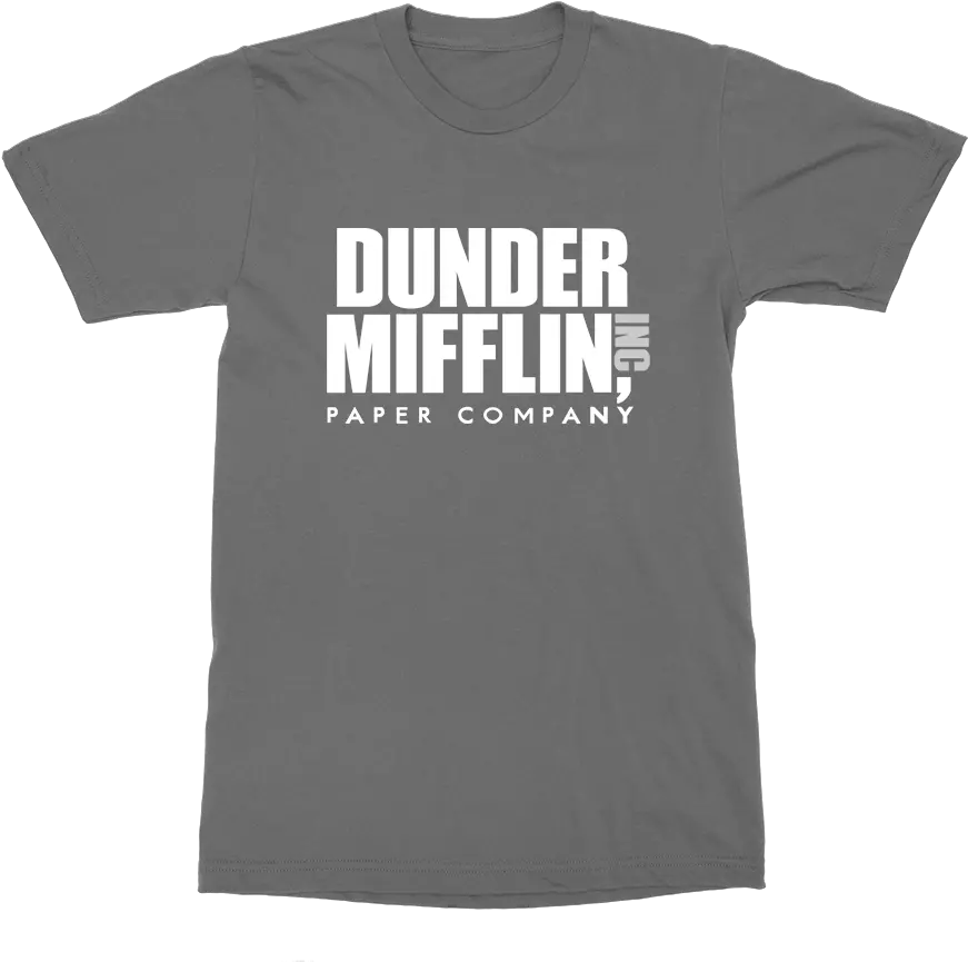 Dunder Mifflin T Desaparecidos T Shirt Png Dunder Mifflin Logo Png